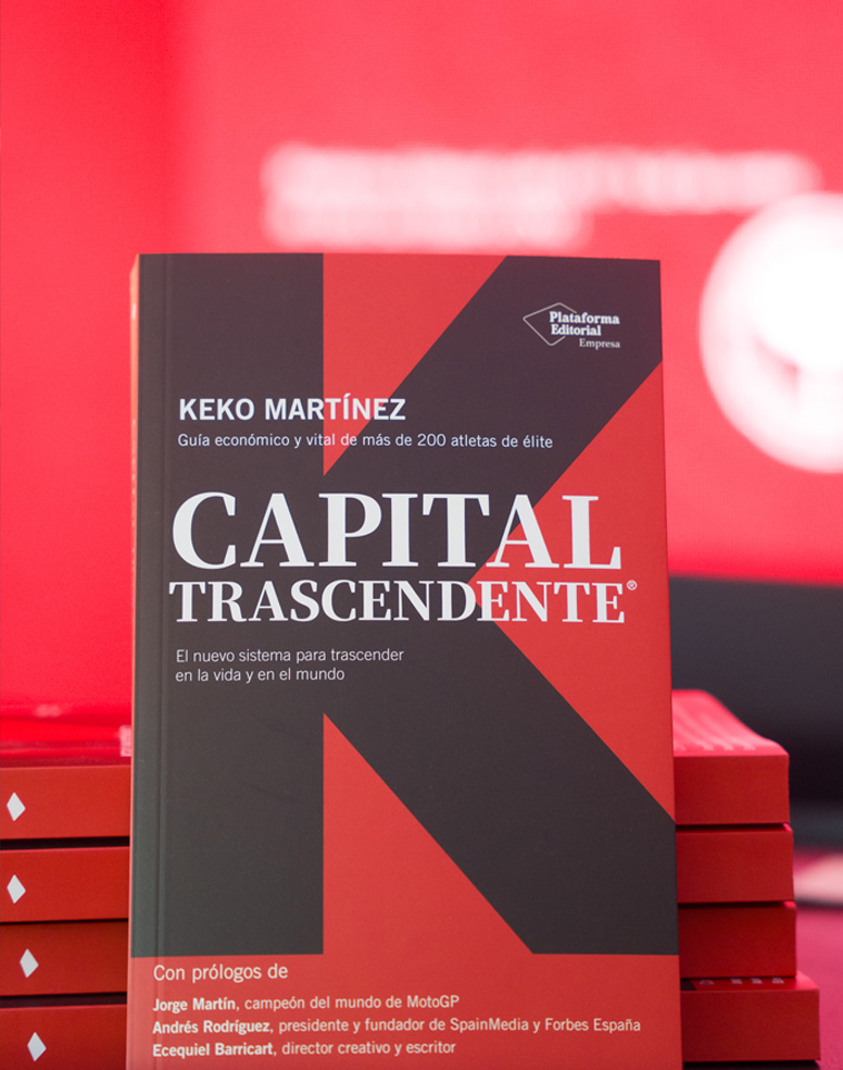 Imagen de la noticia El exfutbolista Keko Martínez publica ‘Capital Trascendente’, su sistema para trascender en la vida y el mundo