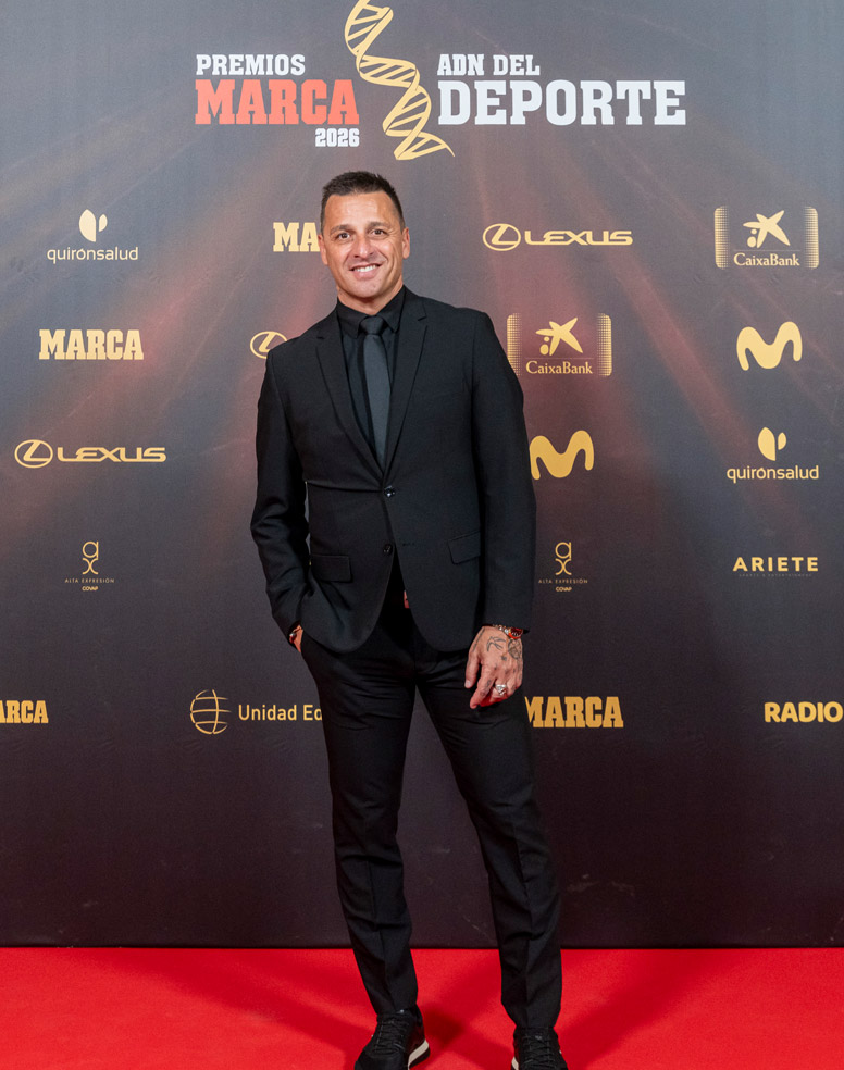 Keko MArtínez en los premios Marca